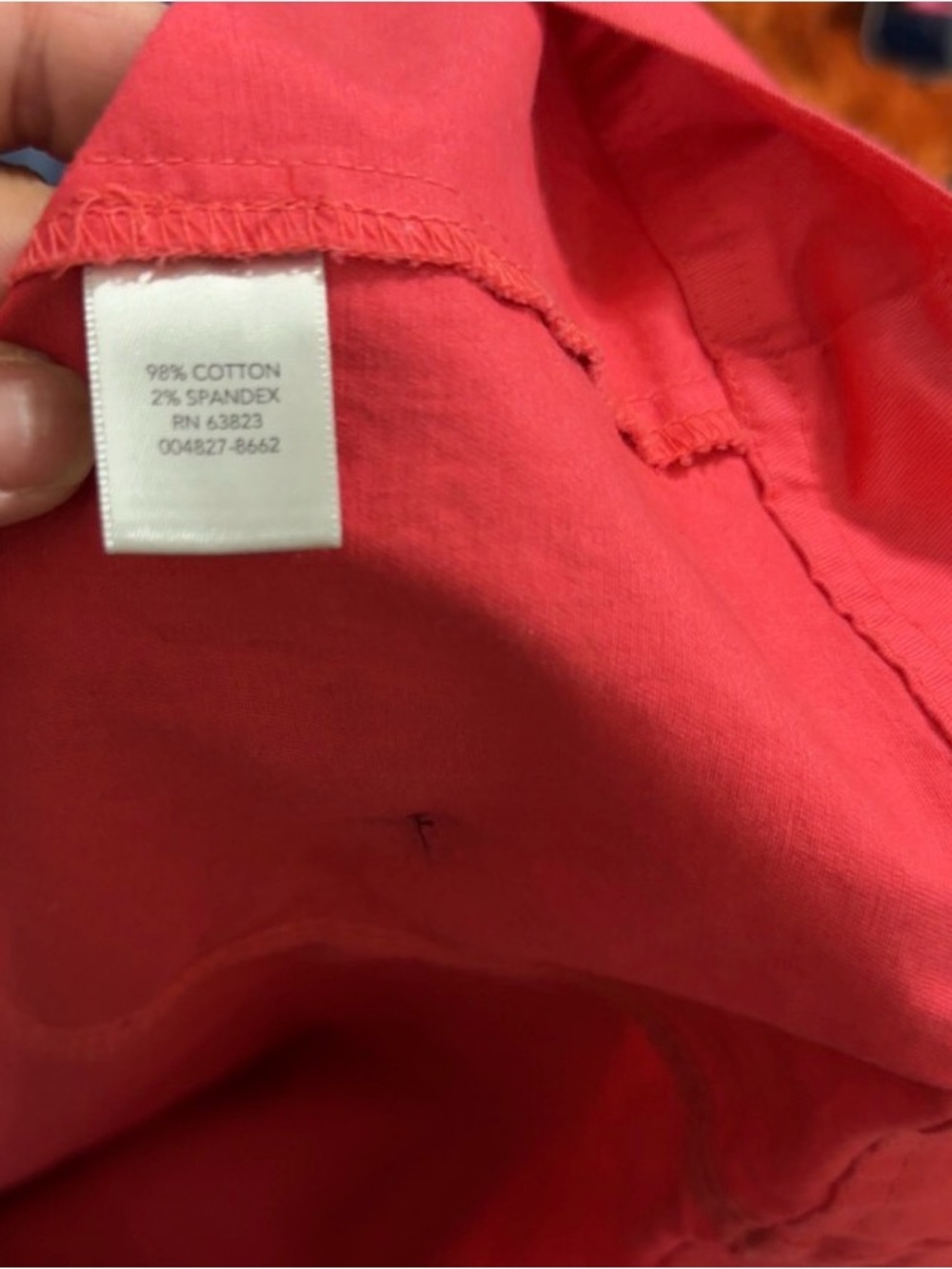 Christopher & Banks Coral Pink Button-Front Jacket - Picture 6 of 6